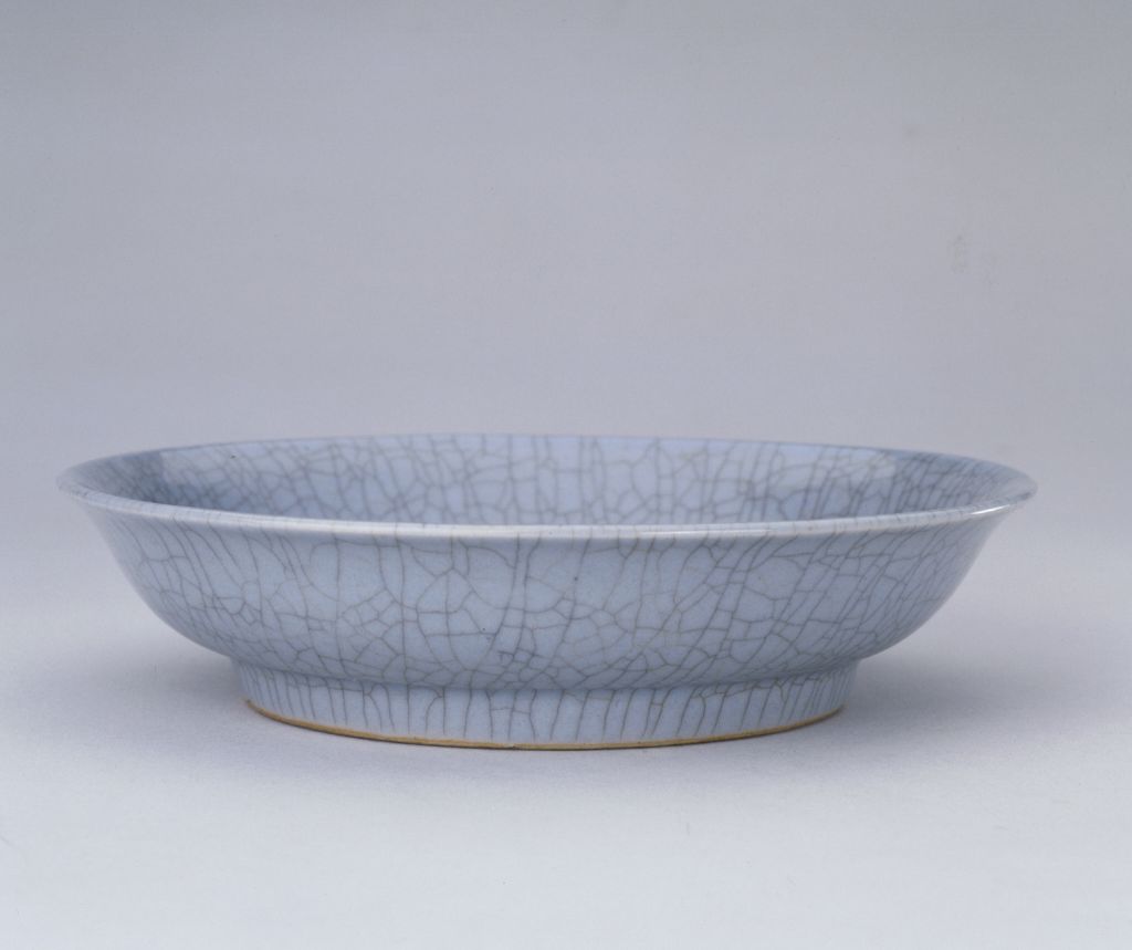 图片[1]-Imitation Ru glaze plate-China Archive